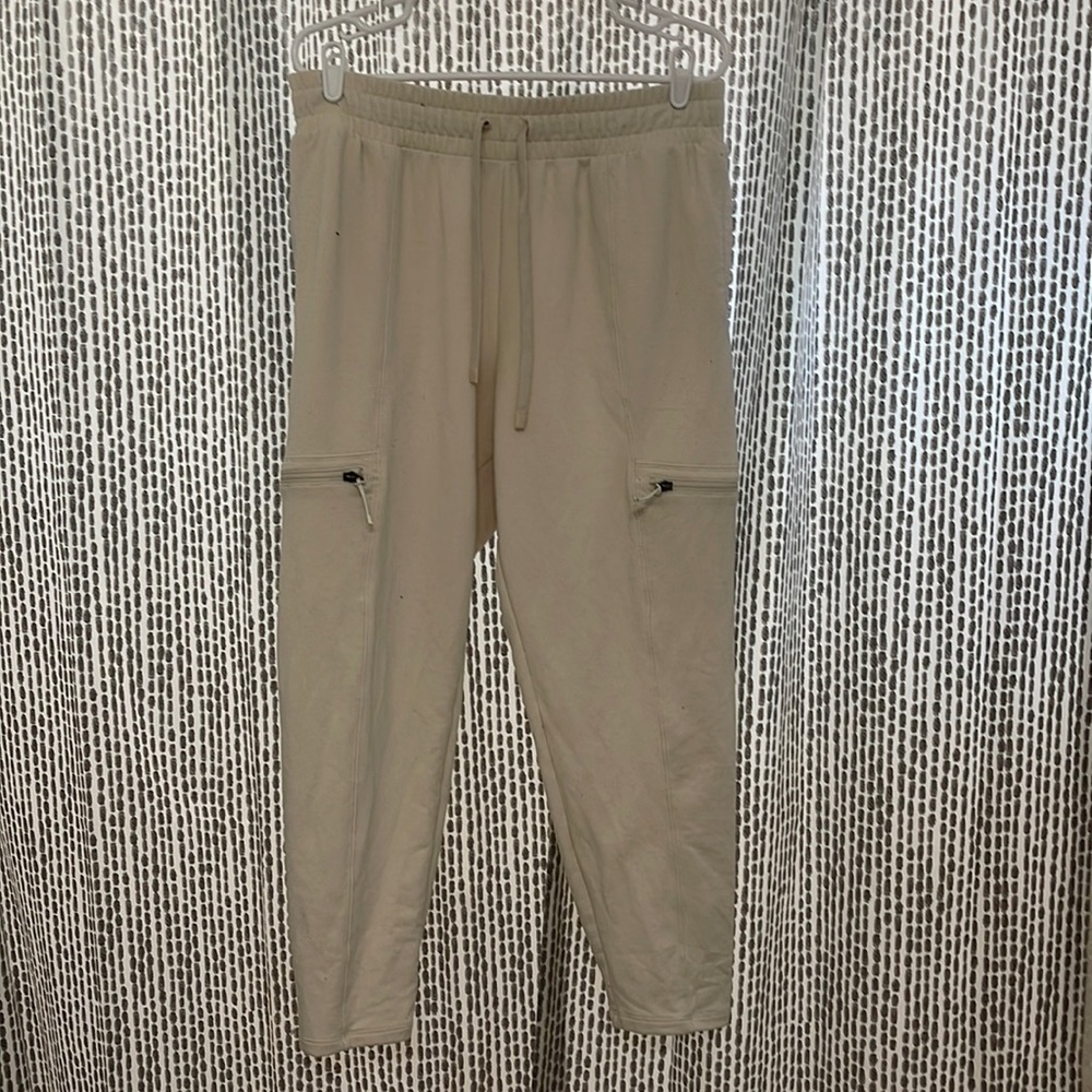 Cream Joggers